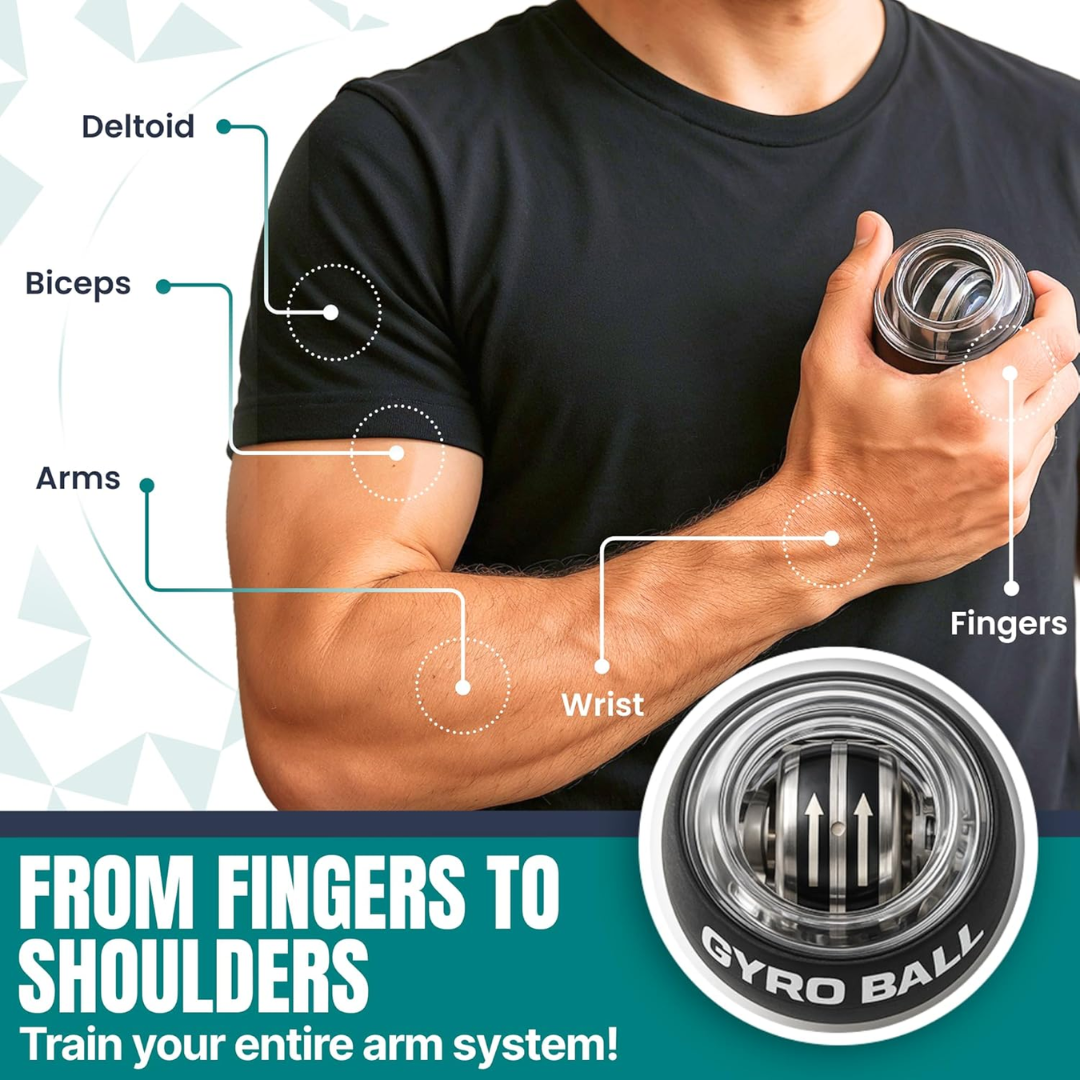 Bola giratoria para antebrazo